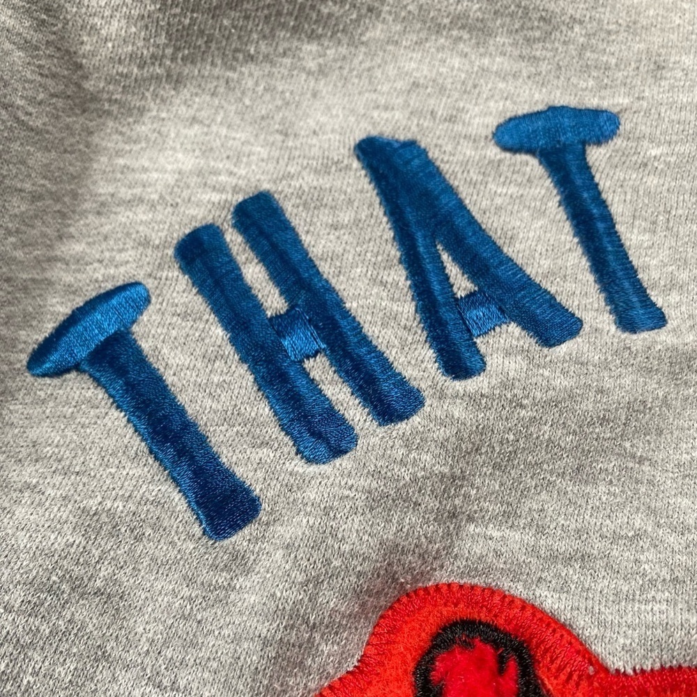 Vintage 90s That Tickles Sesame Street Elmo Crew Neck Sweatshirt Size Large - Picture 4 of 8